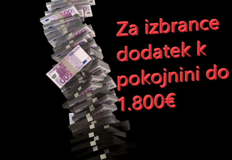 DeSUS poskrbel za privilegirane pokojnine?