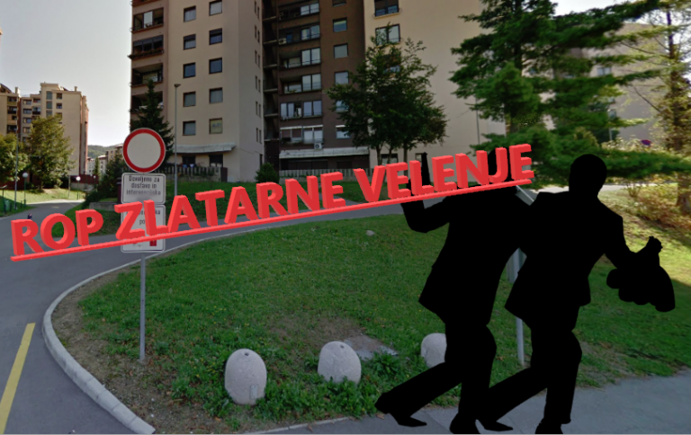 Rop zlatarne v Velenju