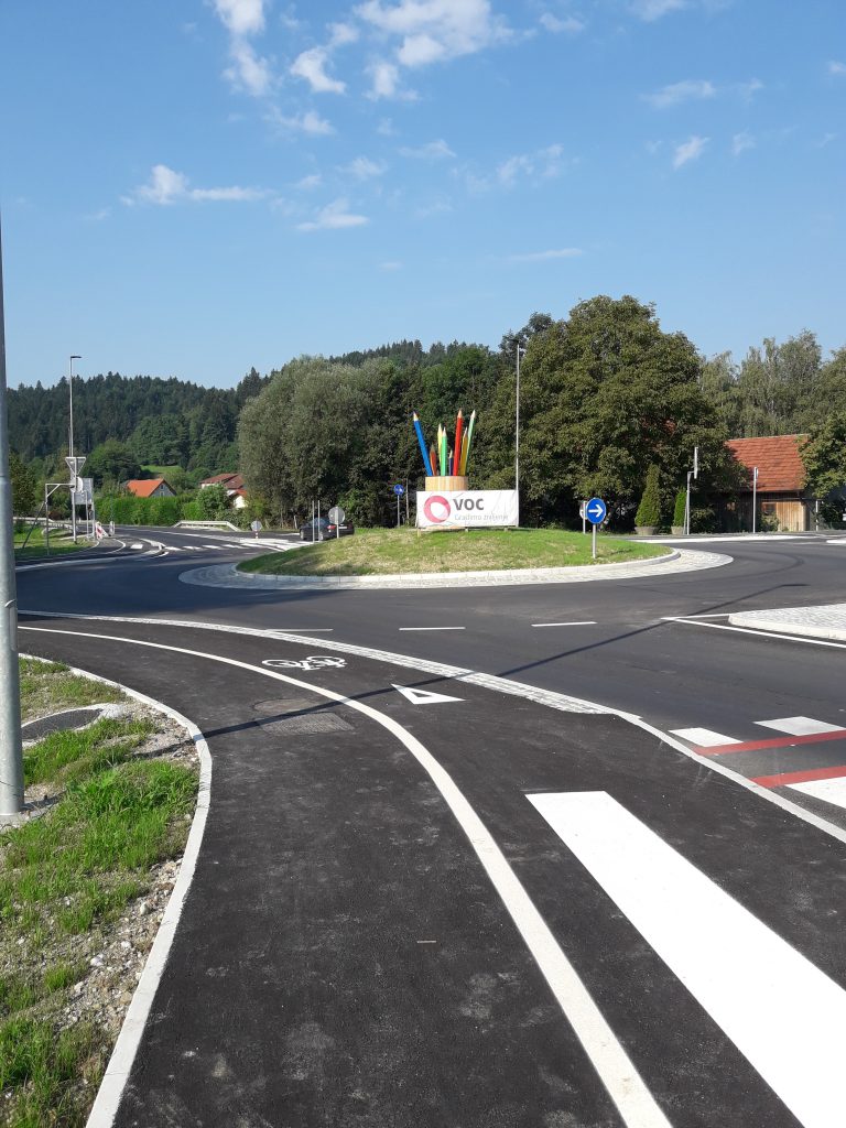 Mozirje ima še četrto krožišče!