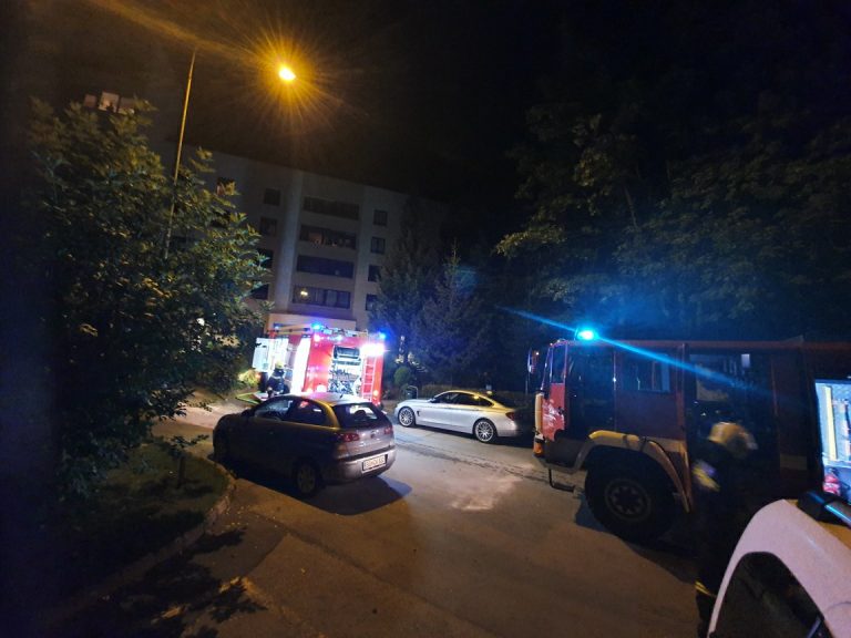 Požar na avtomobilu podtaknjen!