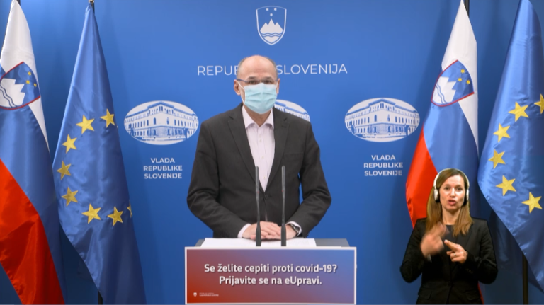 Obvladovanje cepljenja je prva prioriteta vlade