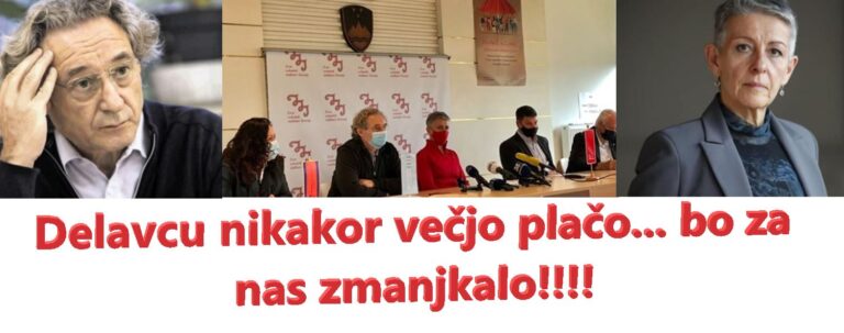 Sindikati! Poslednje orožje mafijske globoke države?