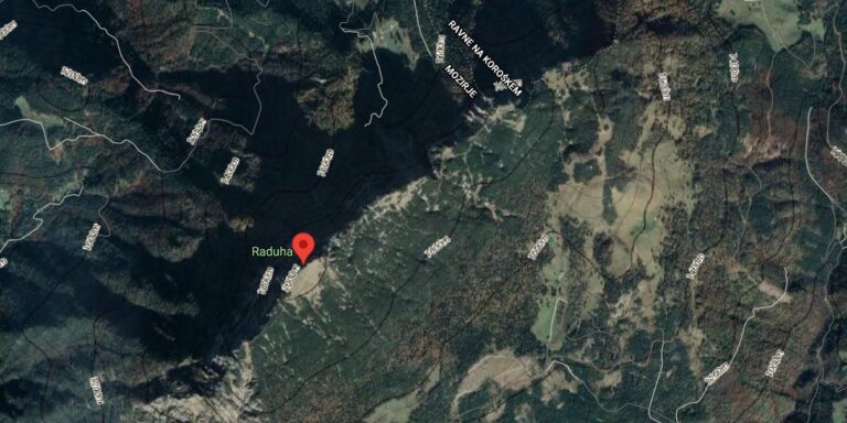 Raduha – planinka si je poškodovala koleno
