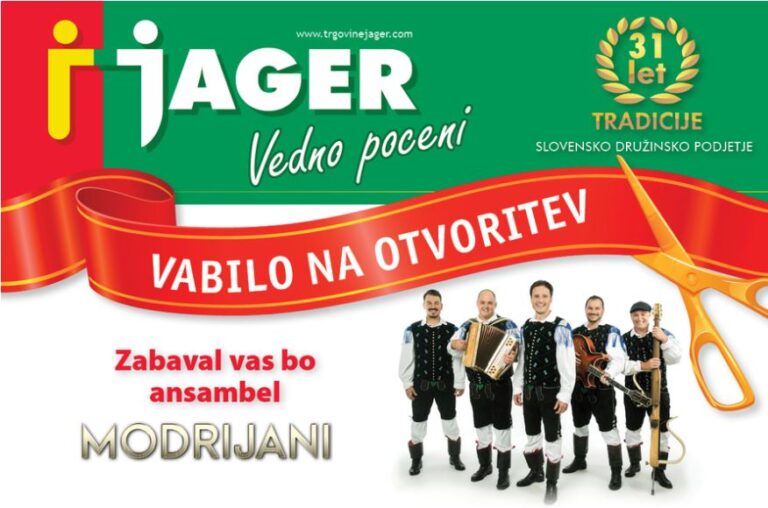 V Mozirju se dogaja – jutri odpira vrata Jager!