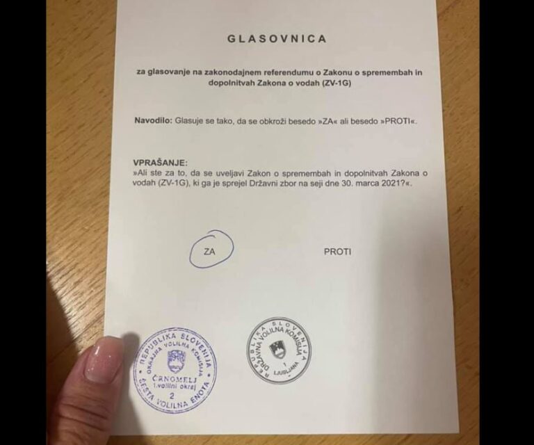 Predčasno glasovanje je v teku