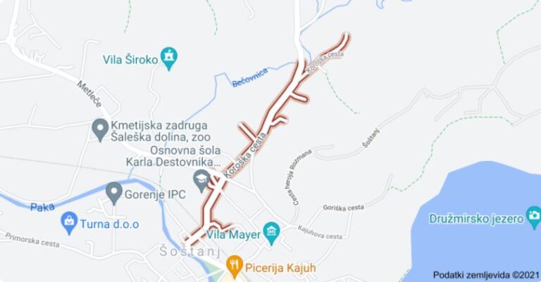 Šoštanj bo dobil prehode za pešce na Koroški cesti