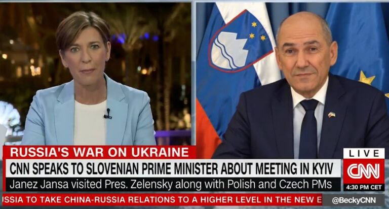 Naši mediji kritizirali Janšev obisk Kijeva – zdaj ga posnemajo tudi drugi državniki