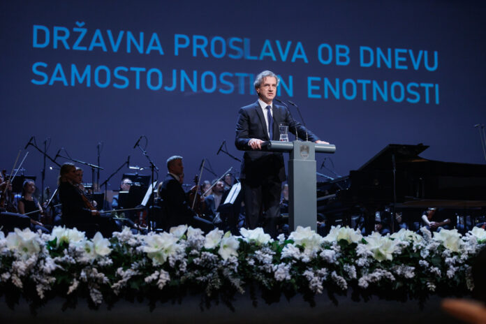 Državna proslava ob dnevu samostojnosti in enotnosti Avtor Nebojša Tejić/STA