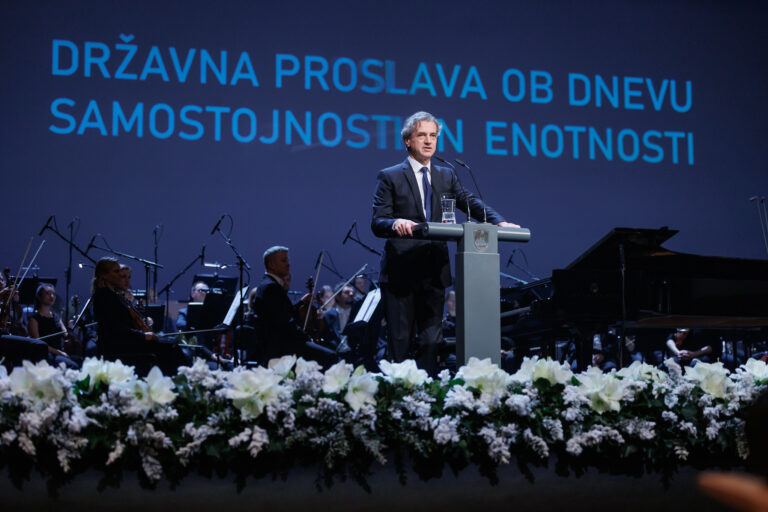 Državna proslava ob dnevu samostojnosti in enotnosti Avtor Nebojša Tejić/STA