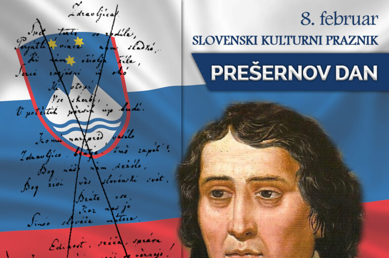 Danes je Prešernov dan