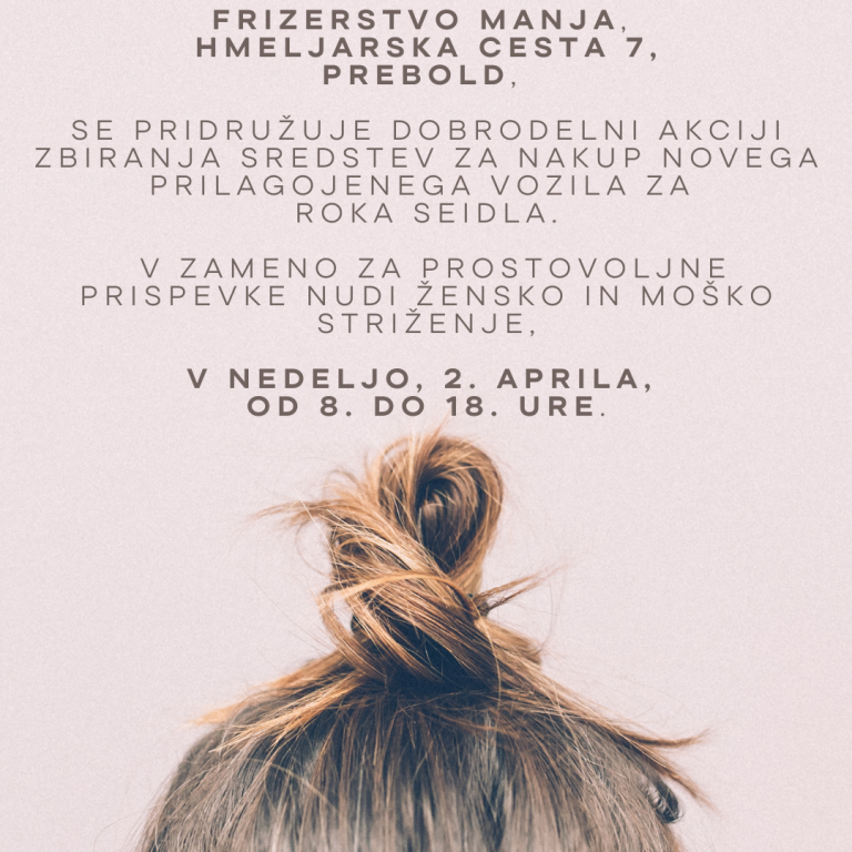 “Najlepša hvala vam vsem …”