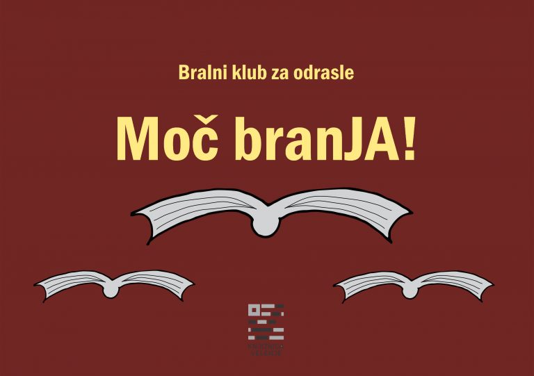 DOGODEK: Moč branja: bralni klub za odrasle – 23. 3. 2023, ob 10. uri, Mestna knjižnica Velenje