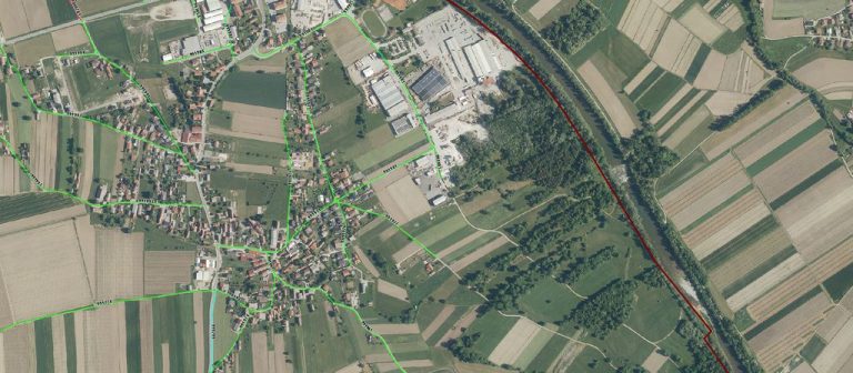 OBVESTILO: Popolna zapora odsekov cest v Latkovi vasi