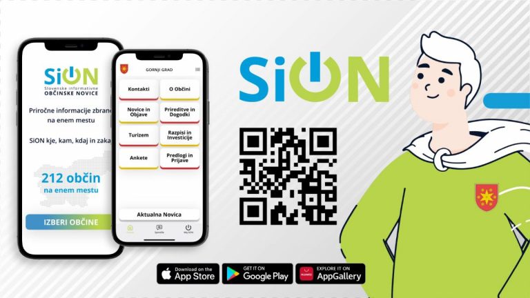 Občina Gornji Grad pridružila občinskem mobilnem okolju SiON