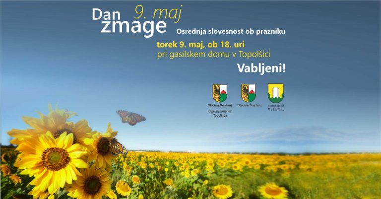 MESTNA OBČINA VELENJE PRIPRAVLJA V TOREK PROSLAVO OB DNEVU ZMAGE