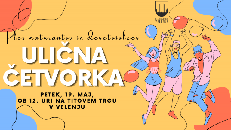 VABILO: V PETEK TITOV TRG V ZNAMENJU PLESA MATURANTOV IN DEVETOŠOLCEV