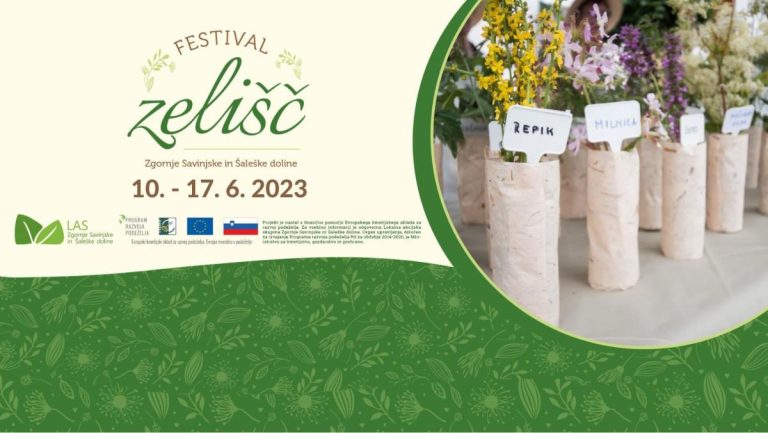 VABILO NA FESTIVAL ZELIŠČ ZGORNJE SAVINJSKE IN ŠALEŠKE DOLINE