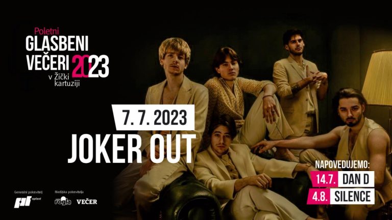 POLETNI GLASBENI VEČERI V ŽIČKI KARTUZIJI: JOKER OUT