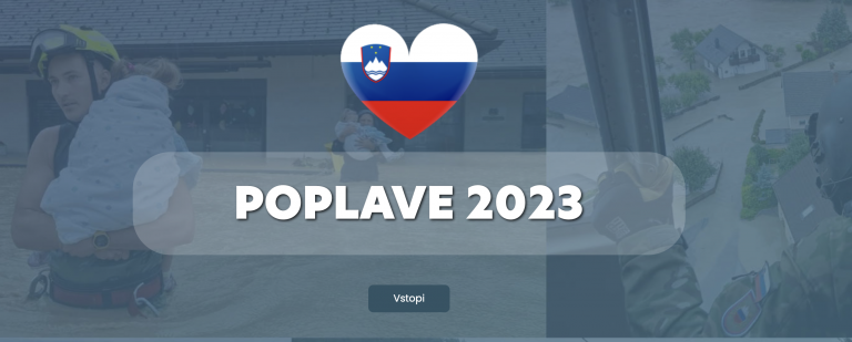 Spletna aplikacija za pomoč prizadetim v poplavah