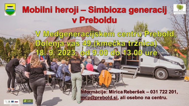 DOGODEK: Simbioza – Mobilni heroji v Preboldu