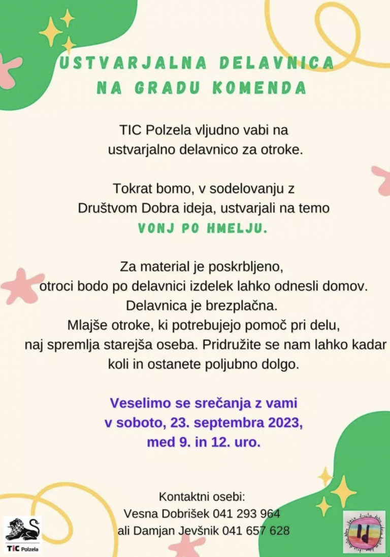 DOGODEK: Skupina Iskrice vabi na ROKODELSKO RAZSTAVO