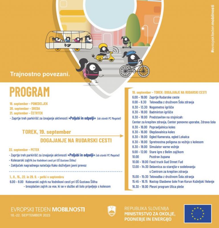 DOGODEK: 19. SEPTEMBRA BO RUDARSKA CESTA BREZ AVTOMOBILOV