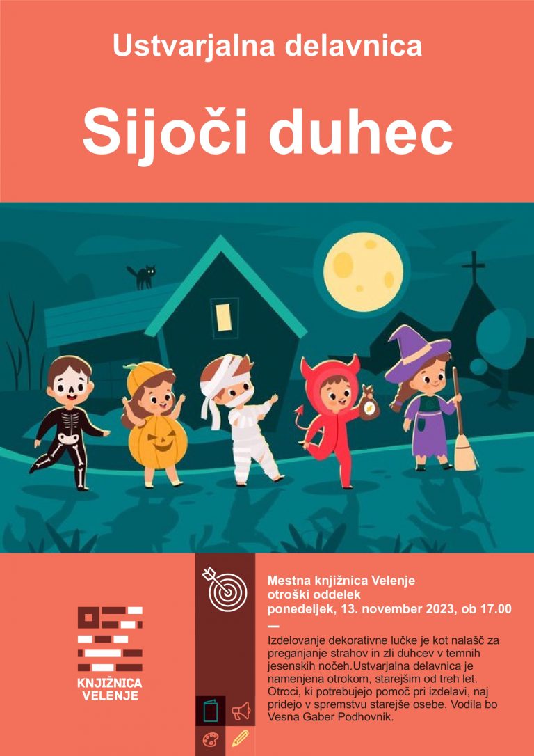 DOGODEK: Ustvarjalna delavnica: Sijoči duhec
