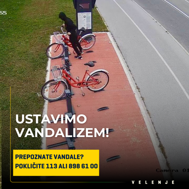 MESTNA OBČINA VELENJE: SKUPAJ V BOJU PROTI VANDALIZMU