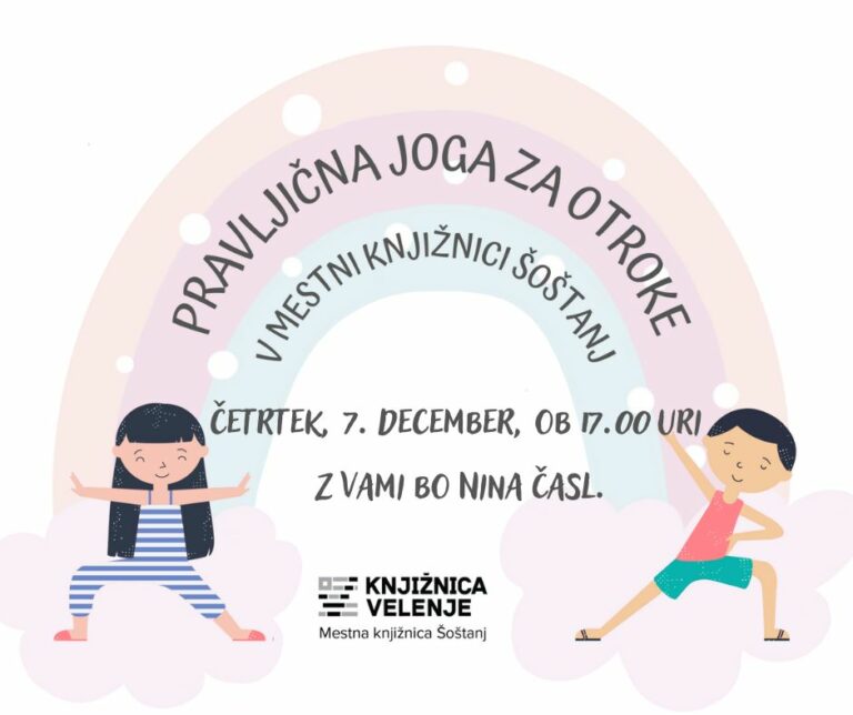 DOGODEK: Pravljična joga v Šoštanju