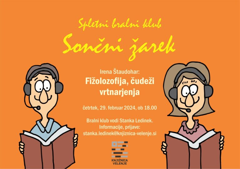 SPLETNI DOGODEK: Sončni žarek –  Fižolozofija, čudeži vrtnarjenja