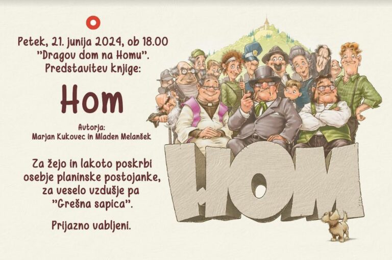 Predstavitev knjige HOM