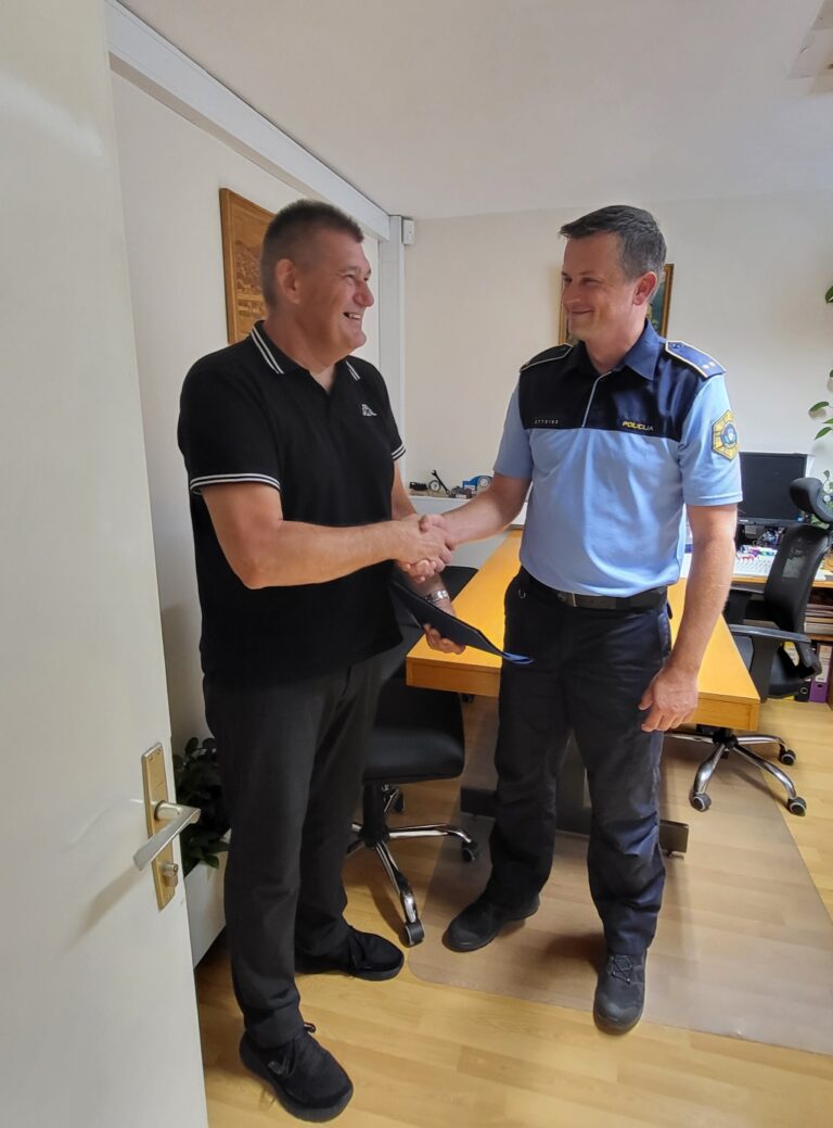 Vodenje Policijske postaje Šentjur z jutrišnjim dnem prevzema Bojan Šipek
