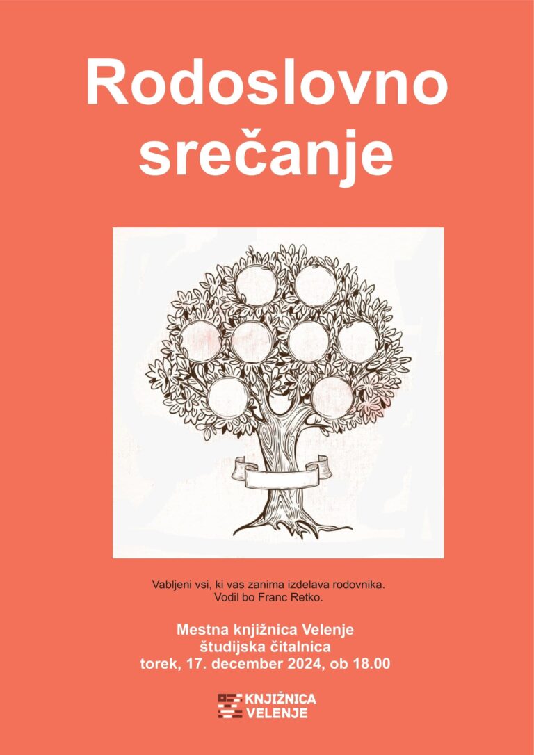 DOGODEK: Rodoslovno srečanje