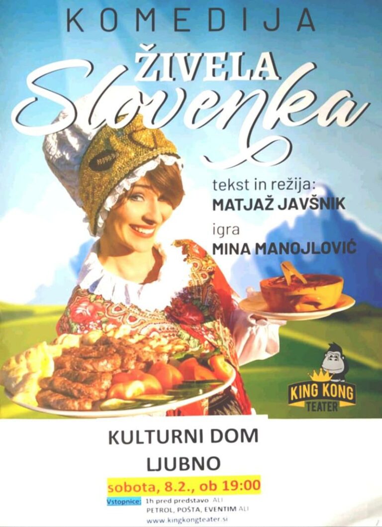 KOMEDIJA ŽIVELA SLOVENKA