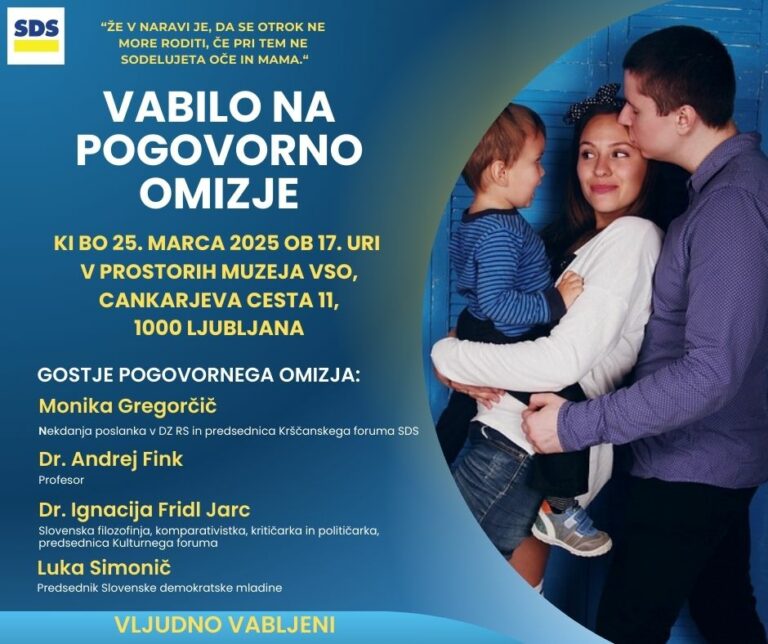 VABILO NA POGOVORNO OMIZJE