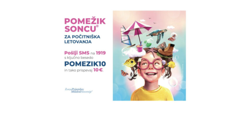 POMEŽIK SONCU® – SKUPAJ ZA BREZPLAČNE POČITNICE OTROK