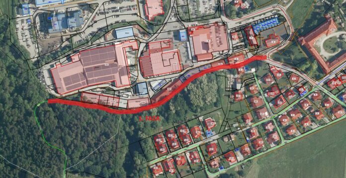 POPOLNA ZAPORA OBČINSKE CESTE JP991921 PREBOLD - TOLSTI VRH - ŠMIGLOVA ZIDANICA, VIR: Občina Prebold