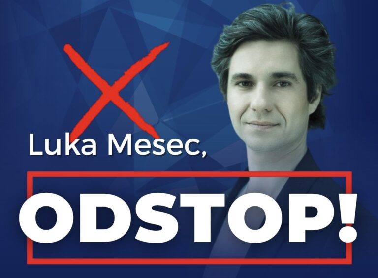 Zvone Černač: Državni zbor naj ministru Mescu izreče nezaupnico
