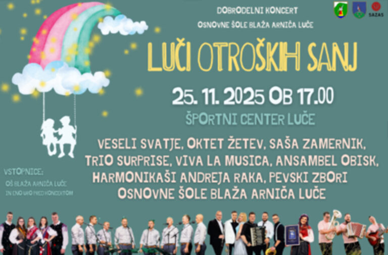 DOBRODELNI KONCERT »LUČI OTROŠKIH SANJ«