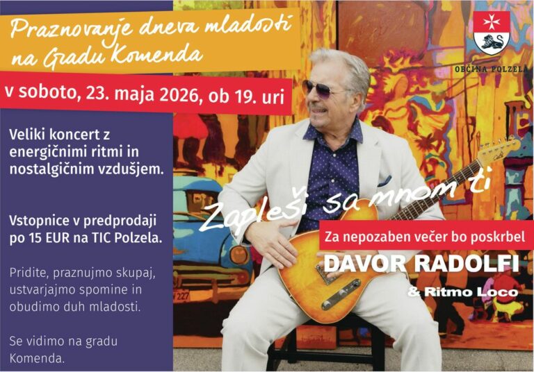Vabljeni na čaroben poletni večer z Davorjem Radolfijem&Ritmo Loco